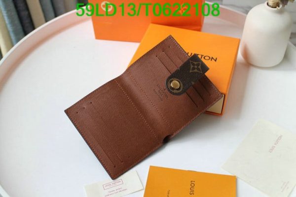 Louis Vuitton 1:1 Mirror Replica Brown Rosalie Wallet T062210864219