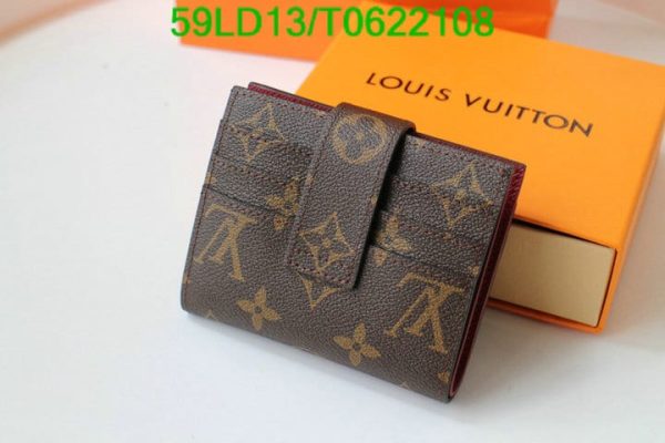 Louis Vuitton 1:1 Mirror Replica Brown Rosalie Wallet T062210864219