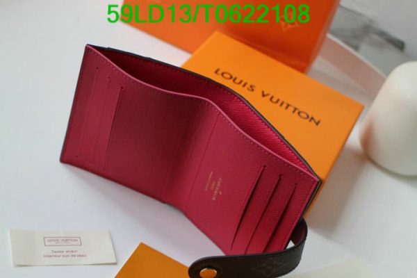 Louis Vuitton 1:1 Mirror Replica Brown Rosalie Wallet T062210864219