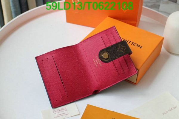 Louis Vuitton 1:1 Mirror Replica Brown Rosalie Wallet T062210864219