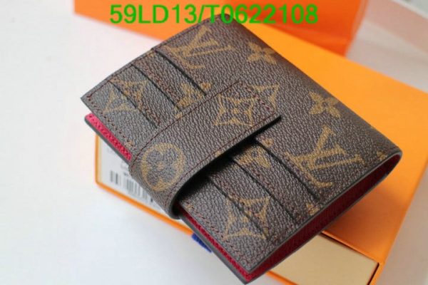 Louis Vuitton 1:1 Mirror Replica Brown Rosalie Wallet T062210864219