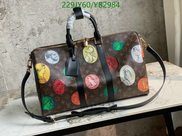 Louis Vuitton 1:1 Mirror Replica Brown and Multicolor Monogram Cameo Coated YB29849127654