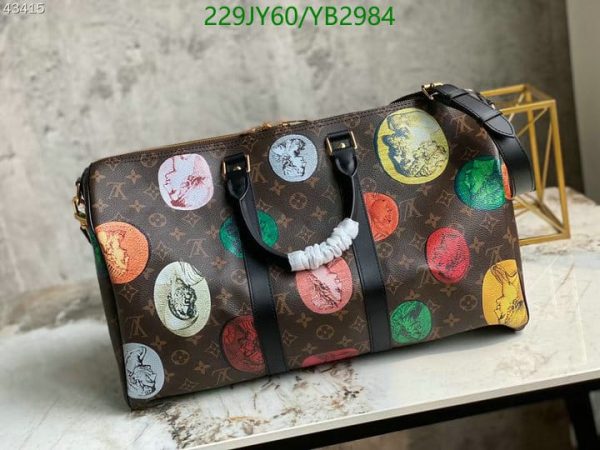 Louis Vuitton 1:1 Mirror Replica Brown and Multicolor Monogram Cameo Coated YB29849127654