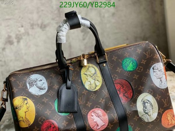 Louis Vuitton 1:1 Mirror Replica Brown and Multicolor Monogram Cameo Coated YB29849127654