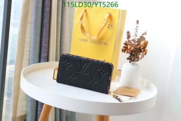 Louis Vuitton 1:1 Mirror Replica Brume Large Zippy by the Pool Wallet YT526686435789