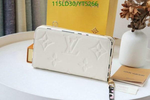 Louis Vuitton 1:1 Mirror Replica Brume Large Zippy by the Pool Wallet YT526686435789