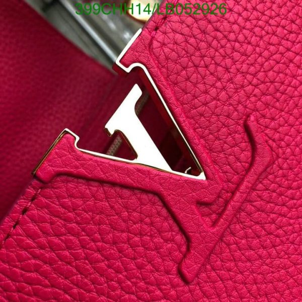 Louis Vuitton 1:1 Mirror Replica CAPUCINES BB Scarlet Red LB05292610182