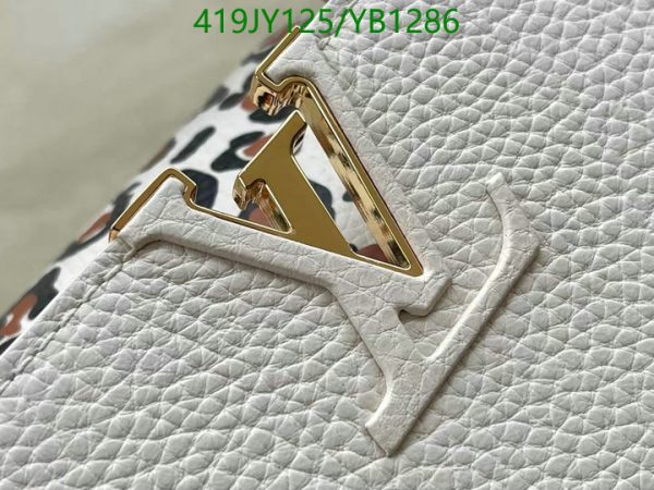 Louis Vuitton 1:1 Mirror Replica CAPUCINES Leopard Patterns Casual YB12862176548