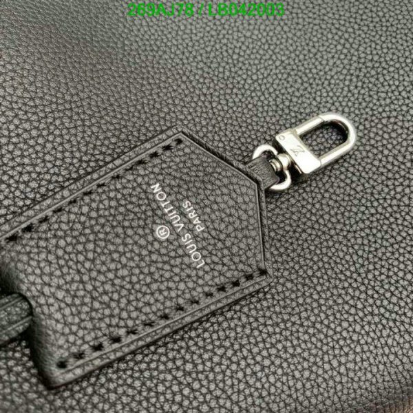 Louis Vuitton 1:1 Mirror Replica Calfskin Lockme Hobo Bag LB04200326984