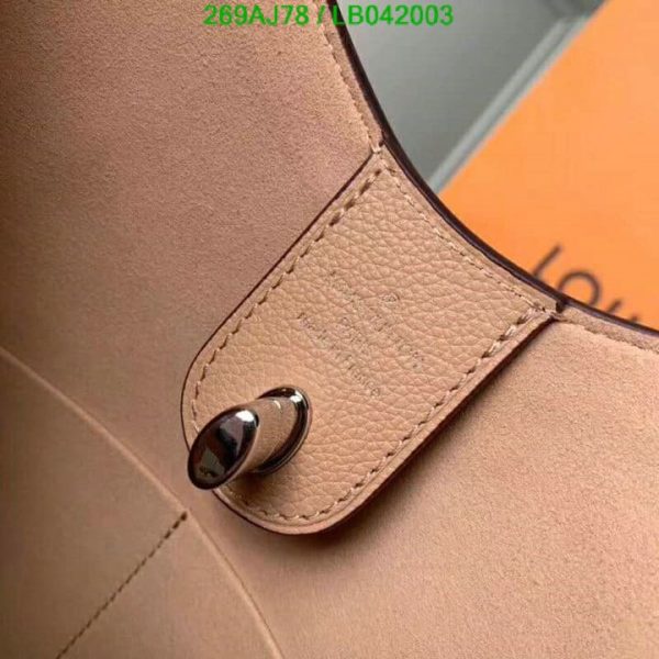 Louis Vuitton 1:1 Mirror Replica Calfskin Lockme Hobo Bag LB04200326984