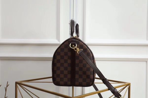 Louis Vuitton 1:1 Mirror Replica  Canvas Damier Ebene Shoulder Bag LB05101056248