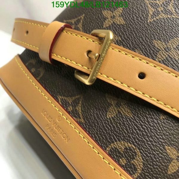 Louis Vuitton 1:1 Mirror Replica Canvas Milk Box Bag  LB12146387659