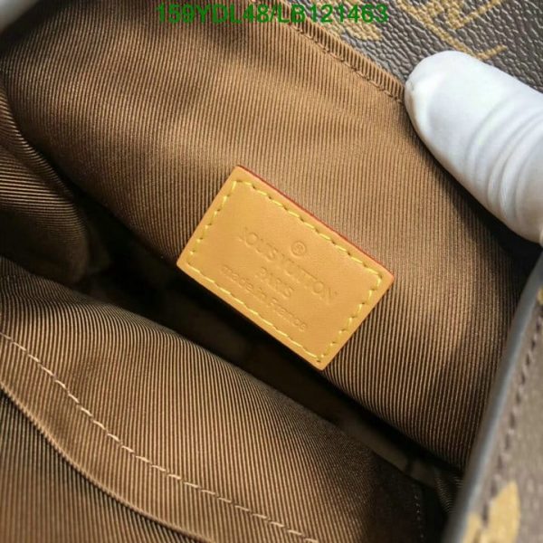 Louis Vuitton 1:1 Mirror Replica Canvas Milk Box Bag  LB12146387659