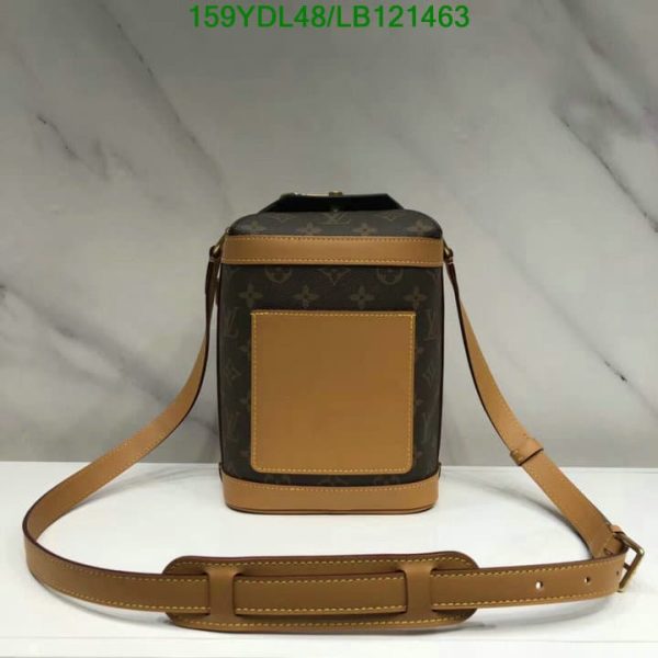 Louis Vuitton 1:1 Mirror Replica Canvas Milk Box Bag  LB12146387659