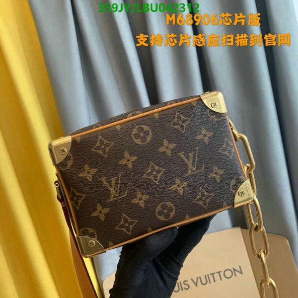 Louis Vuitton 1:1 Mirror Replica Canvas Mini Soft Trunk LBU0423121235