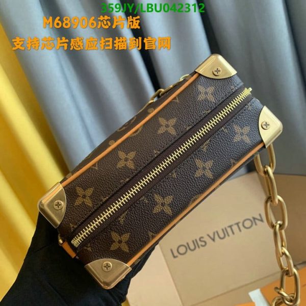 Louis Vuitton 1:1 Mirror Replica Canvas Mini Soft Trunk LBU0423121235