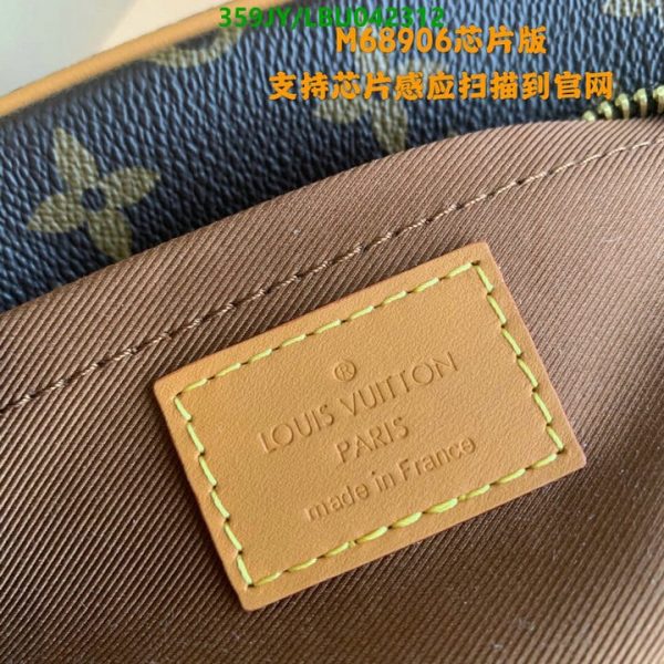 Louis Vuitton 1:1 Mirror Replica Canvas Mini Soft Trunk LBU0423121235