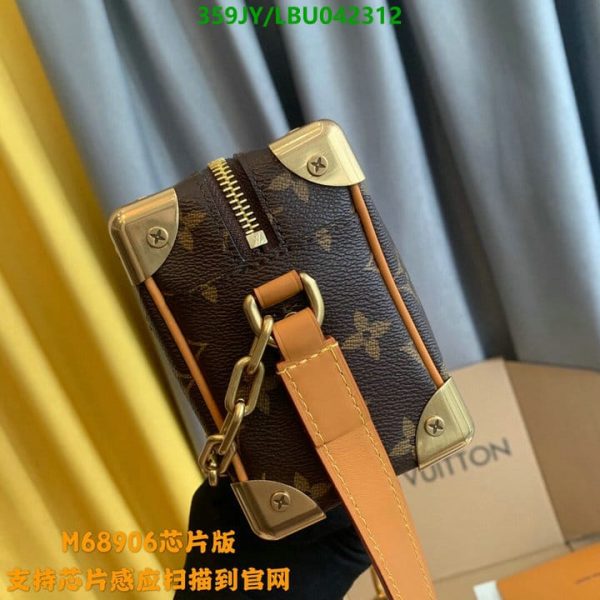 Louis Vuitton 1:1 Mirror Replica Canvas Mini Soft Trunk LBU0423121235