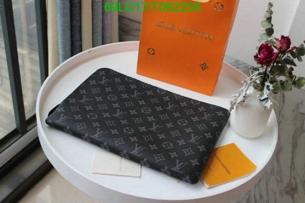 Louis Vuitton 1:1 Mirror Replica  Canvas Poche Document Bag T062256632189