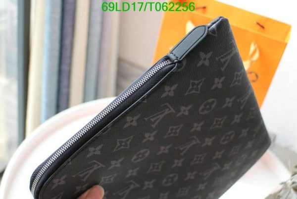 Louis Vuitton 1:1 Mirror Replica  Canvas Poche Document Bag T062256632189