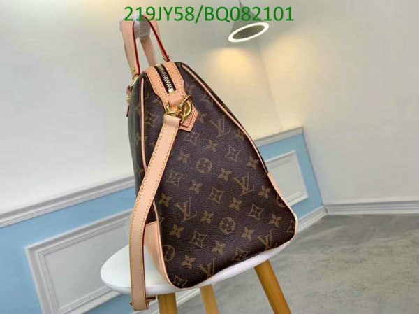 Louis Vuitton 1:1 Mirror Replica Canvas and Leather Retiro GM Bag LBQ0821013126