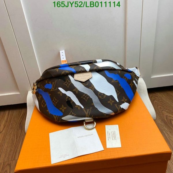 Louis Vuitton 1:1 Mirror Replica Capsule Collection Blue Silver LB01111494321