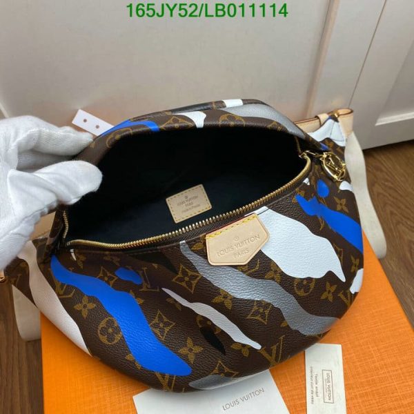 Louis Vuitton 1:1 Mirror Replica Capsule Collection Blue Silver LB01111494321