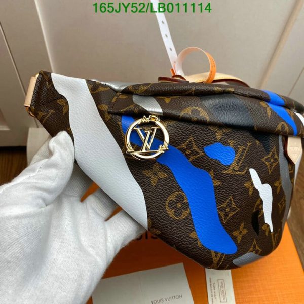 Louis Vuitton 1:1 Mirror Replica Capsule Collection Blue Silver LB01111494321