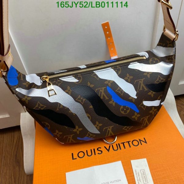 Louis Vuitton 1:1 Mirror Replica Capsule Collection Blue Silver LB01111494321