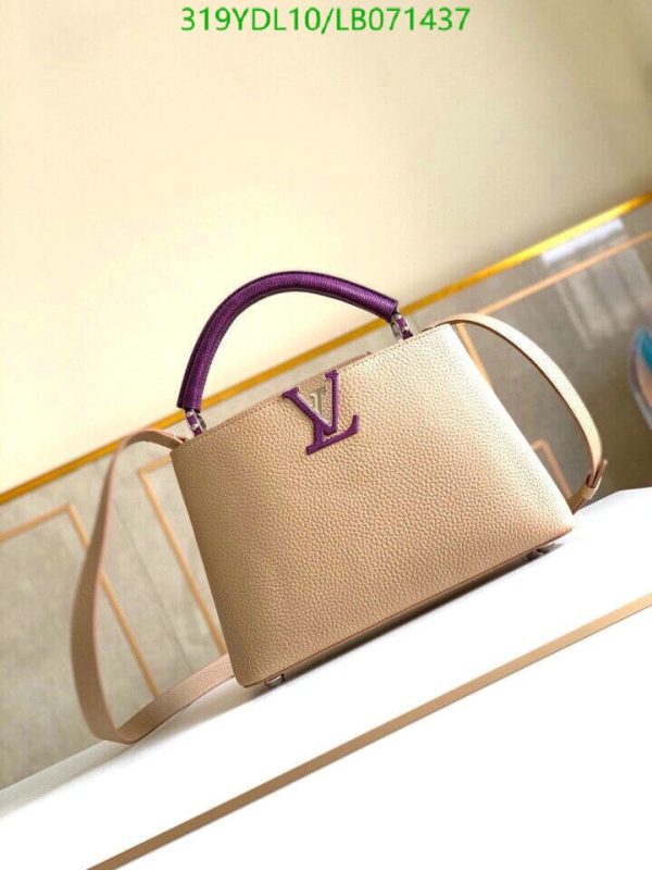 Louis Vuitton 1:1 Mirror Replica Capucine MINI 2way Shoulder Bag LB07143729876