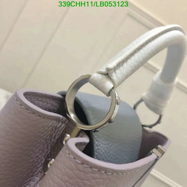 Louis Vuitton 1:1 Mirror Replica Petale Taurillon Leather Capucines BB Bag LB05312235674