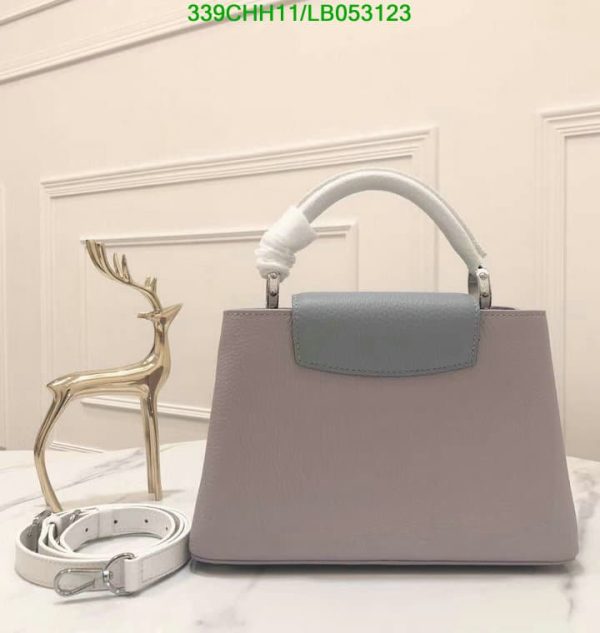 Louis Vuitton 1:1 Mirror Replica Petale Taurillon Leather Capucines BB Bag LB05312235674