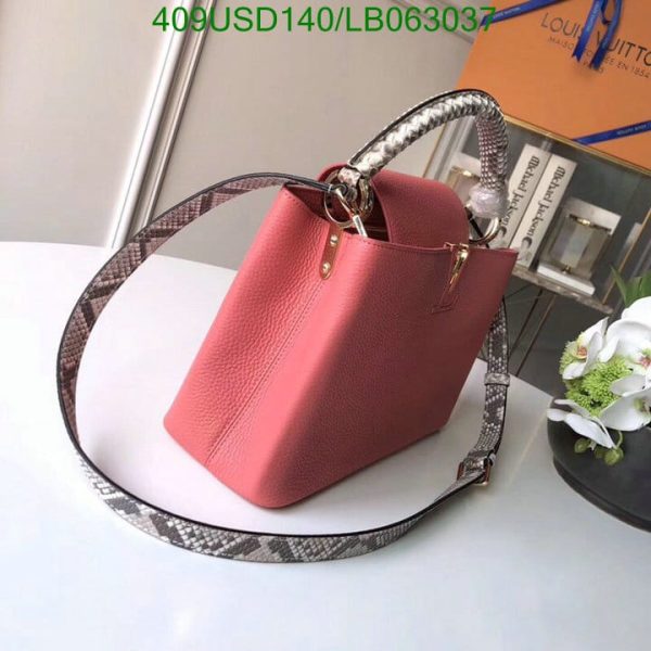 Louis Vuitton 1:1 Mirror Replica Capucines Bag Leather BB LB063037941236