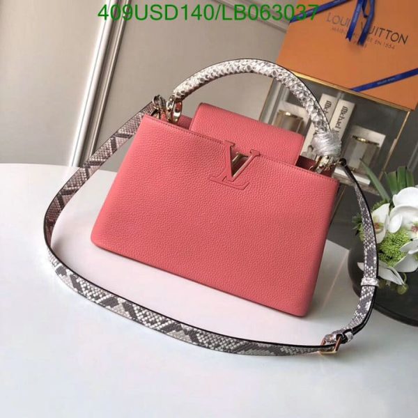 Louis Vuitton 1:1 Mirror Replica Capucines Bag Leather BB LB063037941236