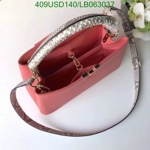 Louis Vuitton 1:1 Mirror Replica Capucines Bag Leather BB LB063037941236