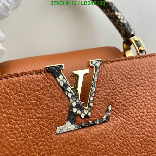 Louis Vuitton 1:1 Mirror Replica Capucines MM Handbag LB04210326984