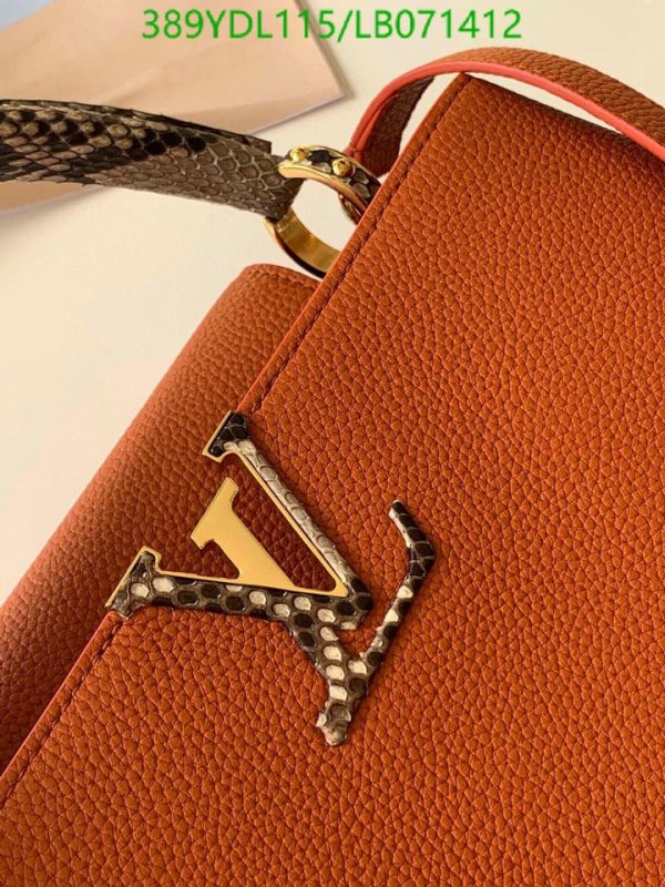 Louis Vuitton 1:1 Mirror Replica Capucines MM Handbag LB07141256981