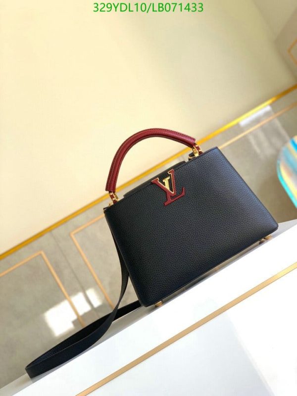 Louis Vuitton 1:1 Mirror Replica Capucines MM Handbag LB07143326984