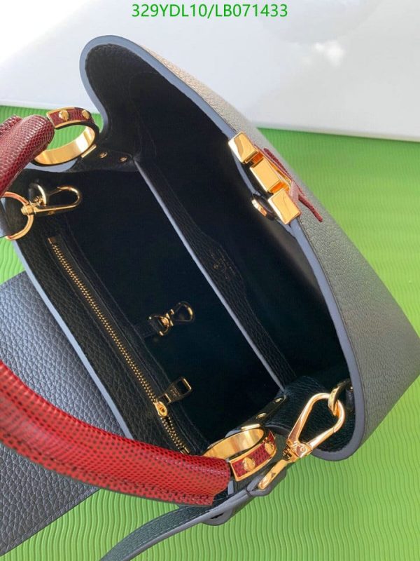 Louis Vuitton 1:1 Mirror Replica Capucines MM Handbag LB07143326984