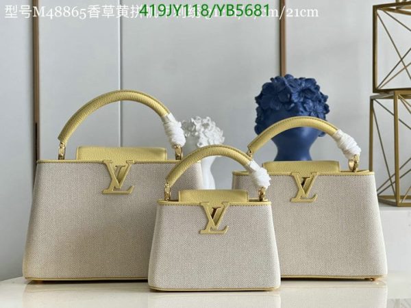 Louis Vuitton 1:1 Mirror Replica Capucines MM YB56817593045