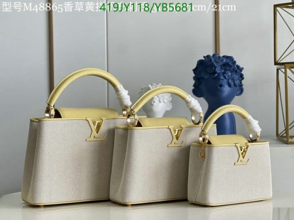 Louis Vuitton 1:1 Mirror Replica Capucines MM YB56817593045