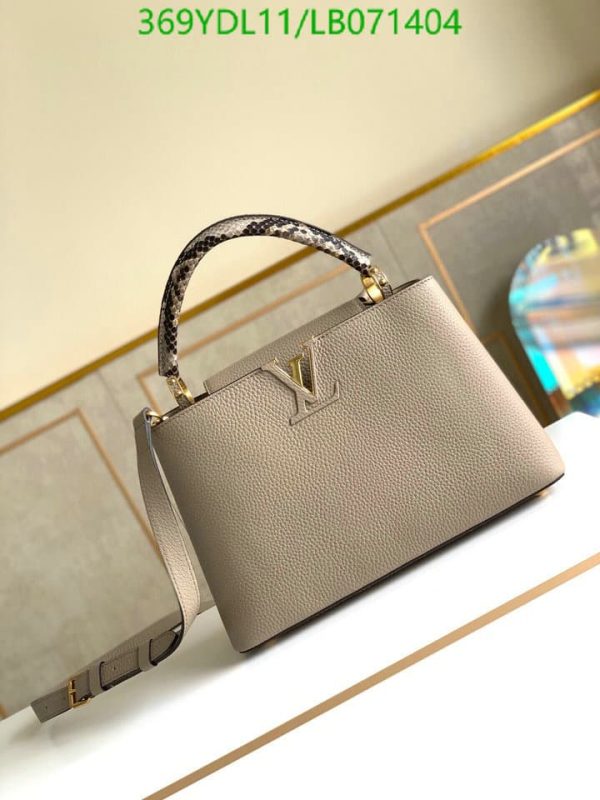 Louis Vuitton 1:1 Mirror Replica Capucines Mini Bag LB07140426359