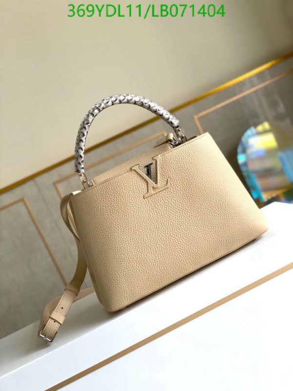 Louis Vuitton 1:1 Mirror Replica Capucines Mini Bag LB07140426359