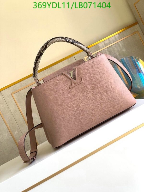 Louis Vuitton 1:1 Mirror Replica Capucines Mini Bag LB07140426359