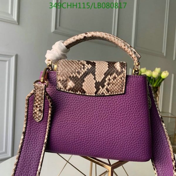 Louis Vuitton 1:1 Mirror Replica Capucines Mini Bag LB08081715964