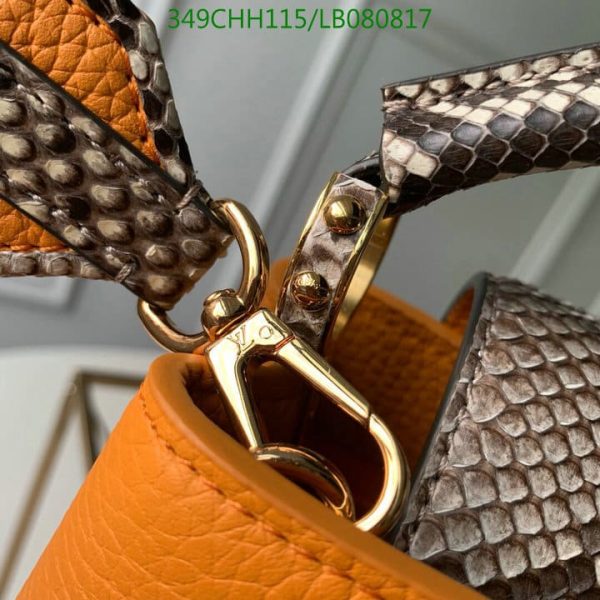 Louis Vuitton 1:1 Mirror Replica Capucines Mini Bag LB08081715964