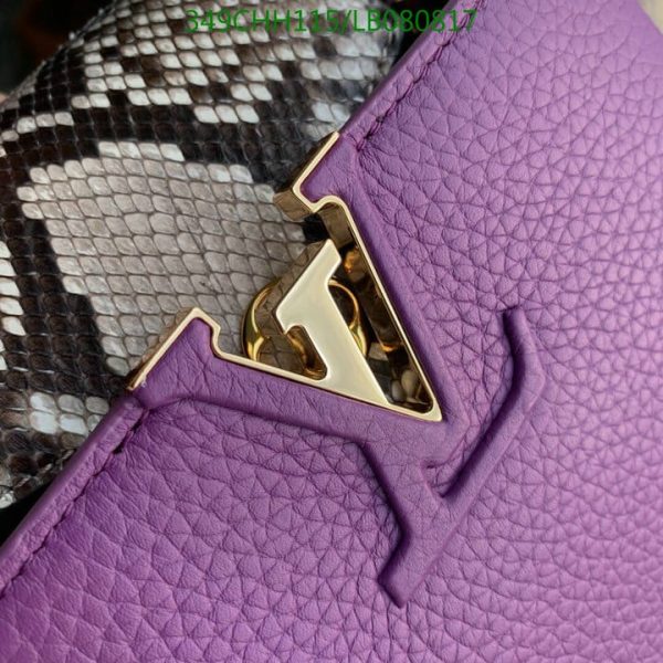 Louis Vuitton 1:1 Mirror Replica Capucines Mini Bag LB08081715964