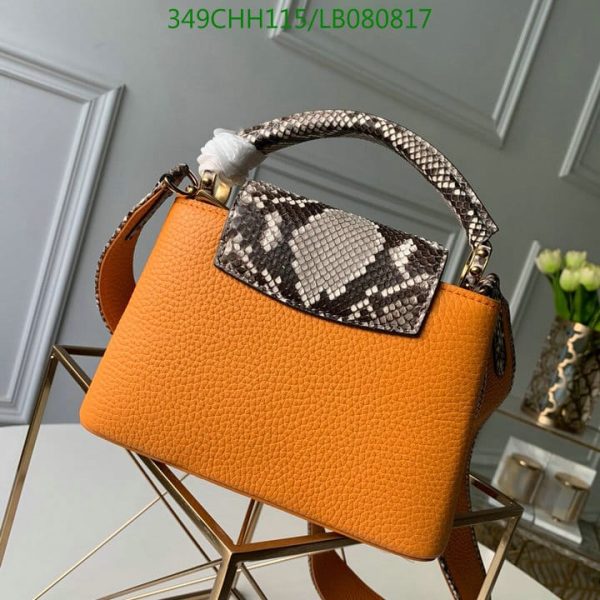 Louis Vuitton 1:1 Mirror Replica Capucines Mini Bag LB08081715964