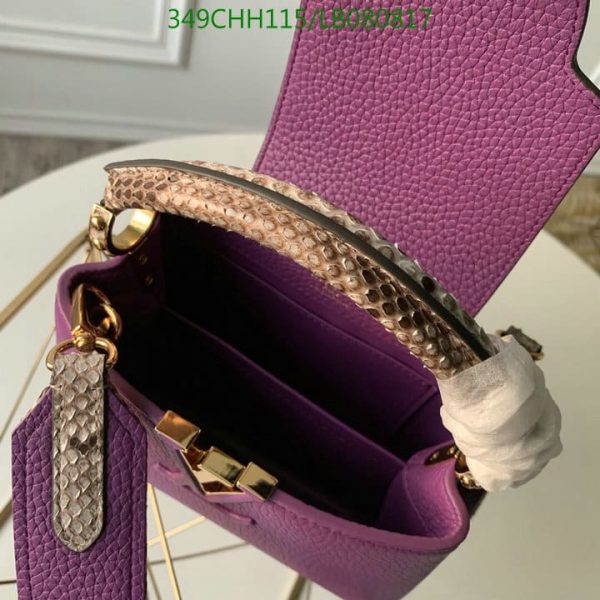 Louis Vuitton 1:1 Mirror Replica Capucines Mini Bag LB08081715964