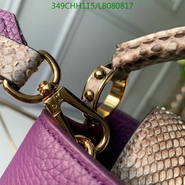 Louis Vuitton 1:1 Mirror Replica Capucines Mini Bag LB08081715964